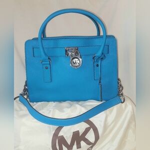 Michael Kors Vibrant Blue Satchel